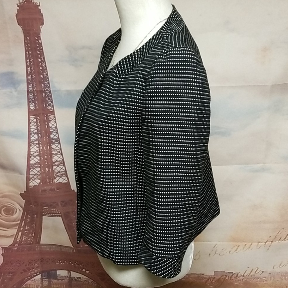 Talbots white dots jacket - Picture 3 of 8